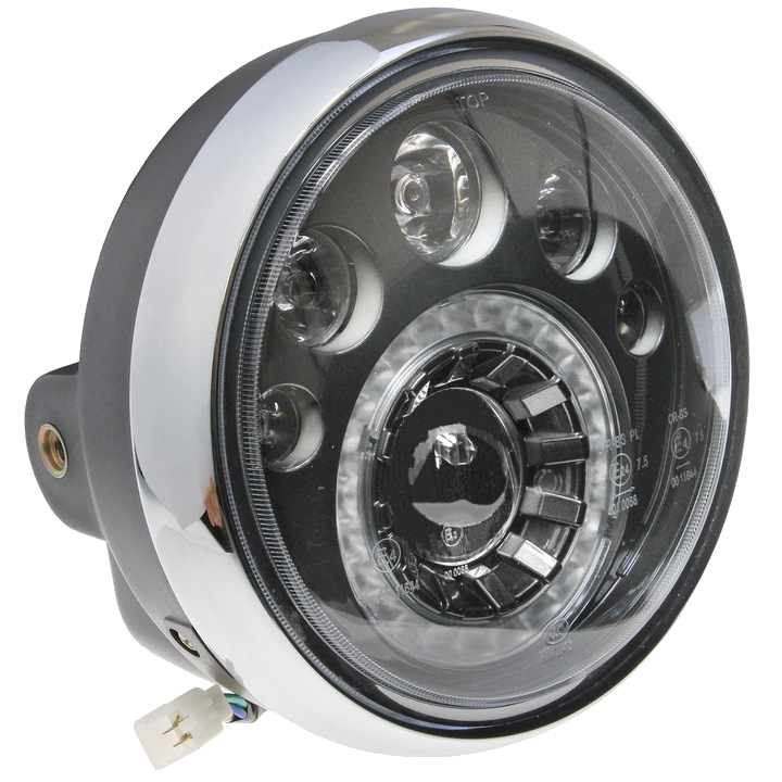 Reflektor Lampa Led Przód z Homologacja Motocykl Street Naked Honda Hornet