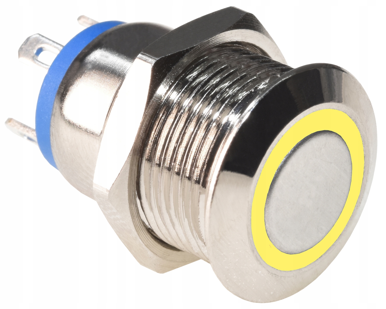 

Przełącznik chwilowy podś. 12mm żółty 12-24V