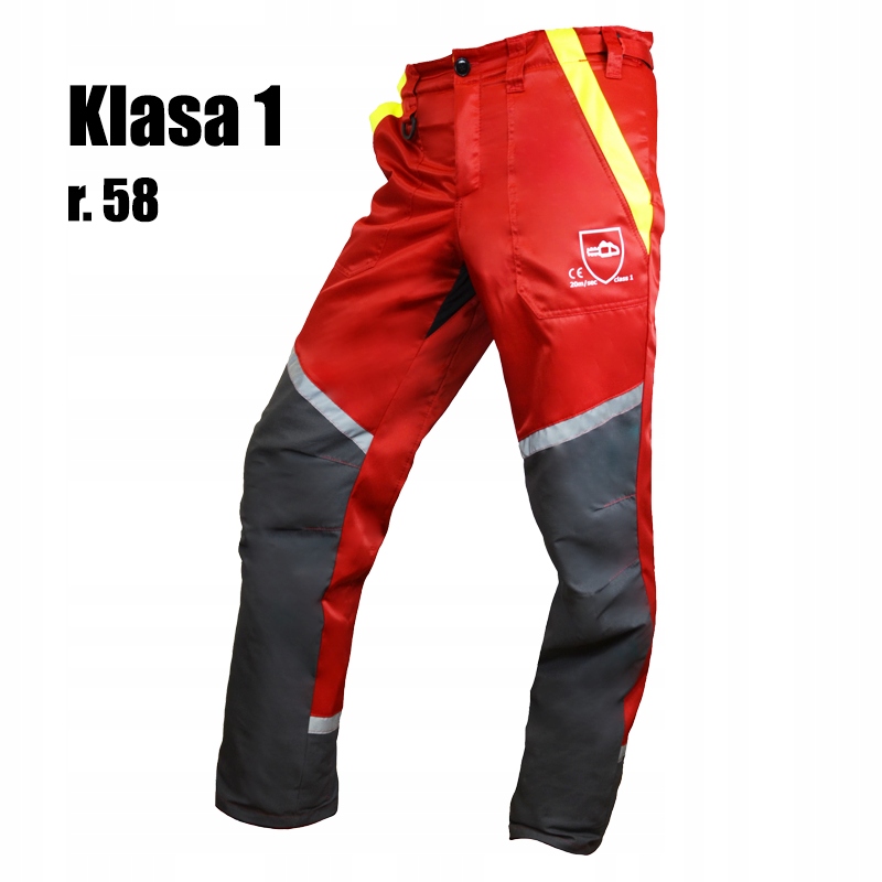 Spodnie dla pilarza kl. 1 do pasa Montana rozm. 58