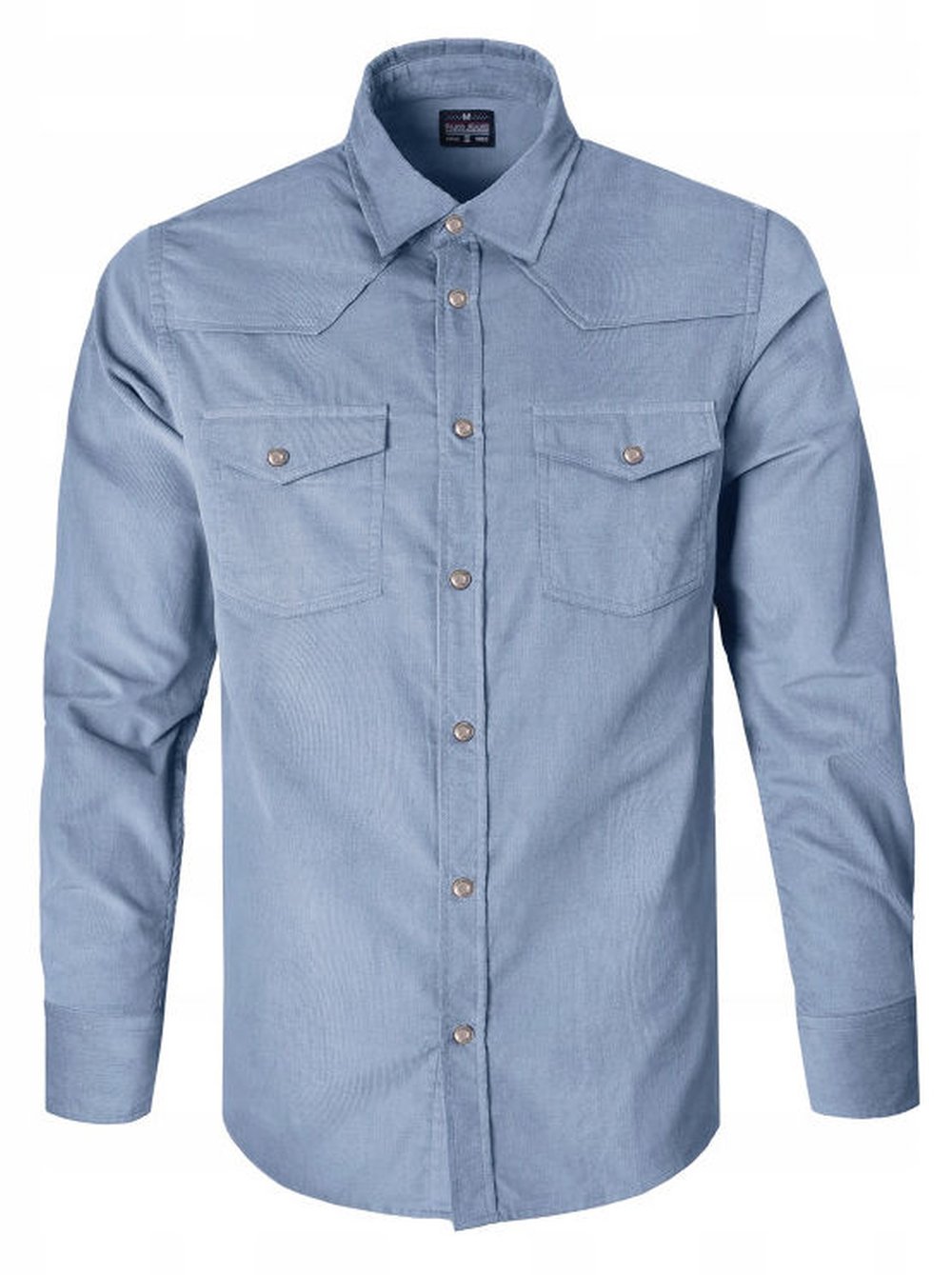 Víkendová košile s jednoduchým střihem Pako Jeans světle modrá XL