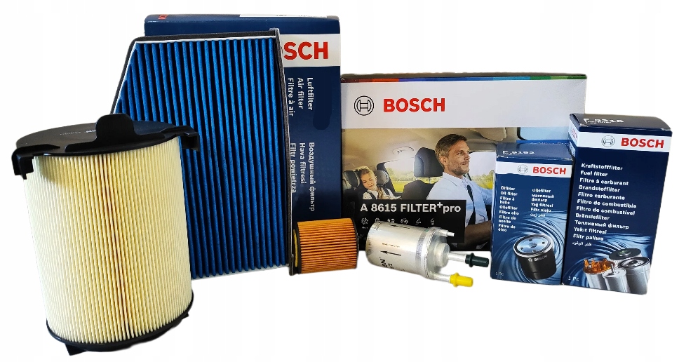 Bosch Sada Filtrů Škoda Octavia II 04-09 2.0 Fsi 150 Km Bly Bvy Bvz