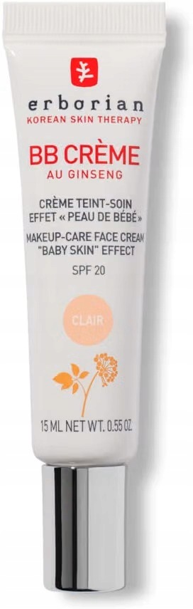 Erborian Korean Skin Terapy Krem Bb Ginseng Clair SPF20 15 ML