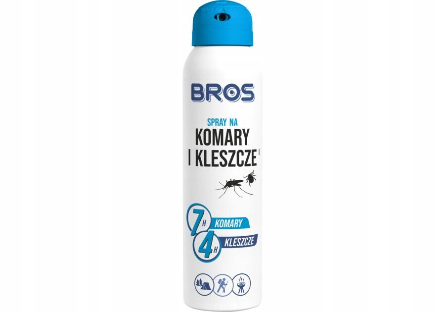 

Spray na komary i kleszcze 90ml Bros