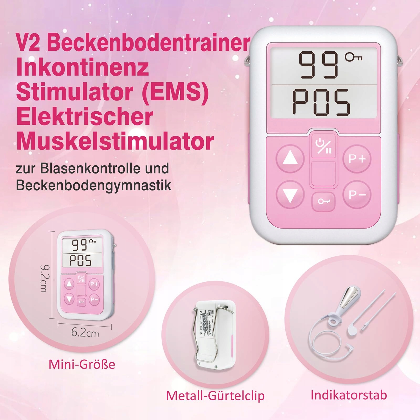 ISTIM V2 Trener Kegla Stymulator Inkontynencji EMS dla Kobiet — miniatura 2