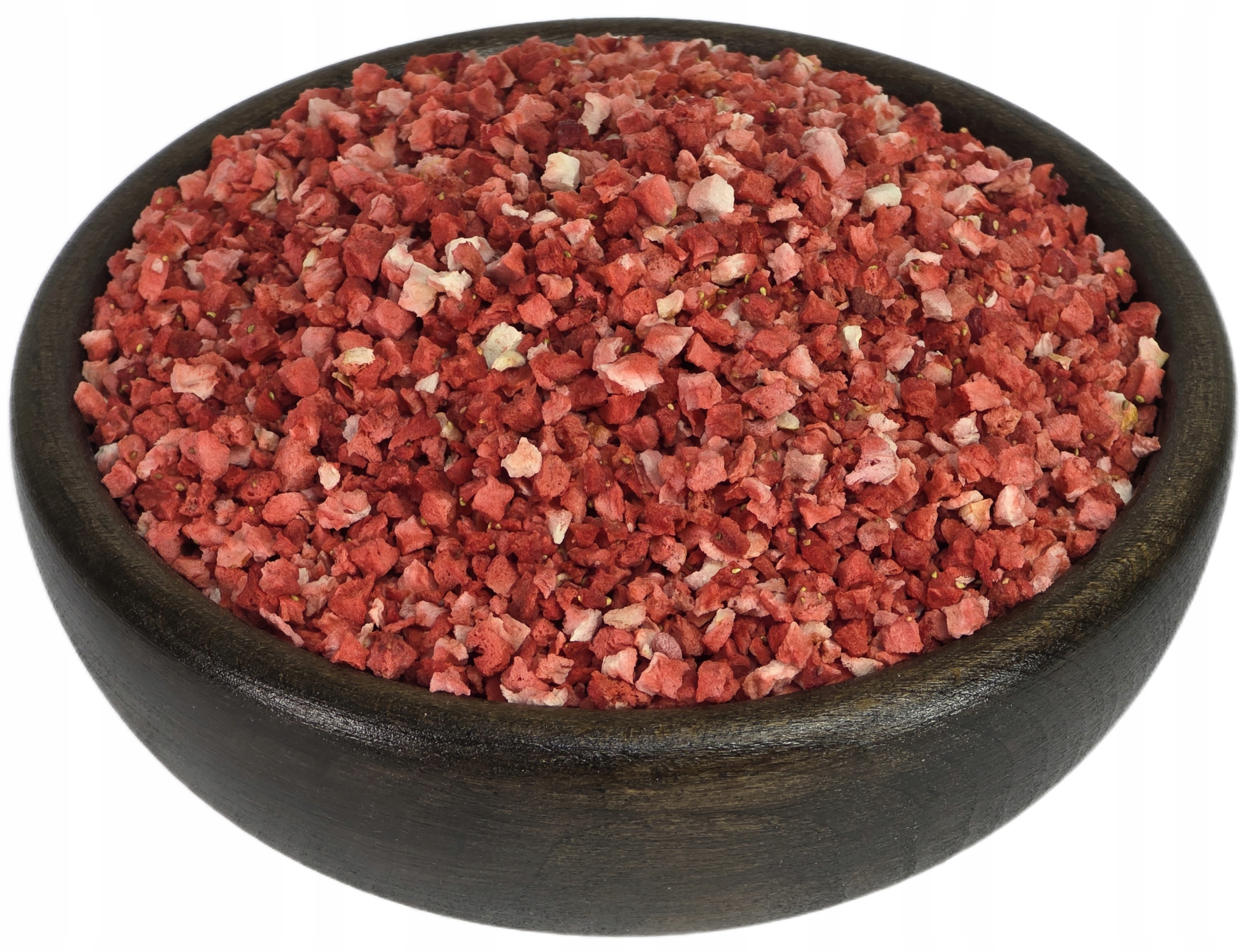 Levně Lyofilizované jahody drcené 1000 g Jahoda na müsli a zmrzlinové dezerty