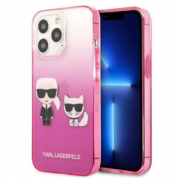 Karl Lagerfeld KLHCP13LTGKCP iPhone 13Pro 13 6,1" hardcase różow