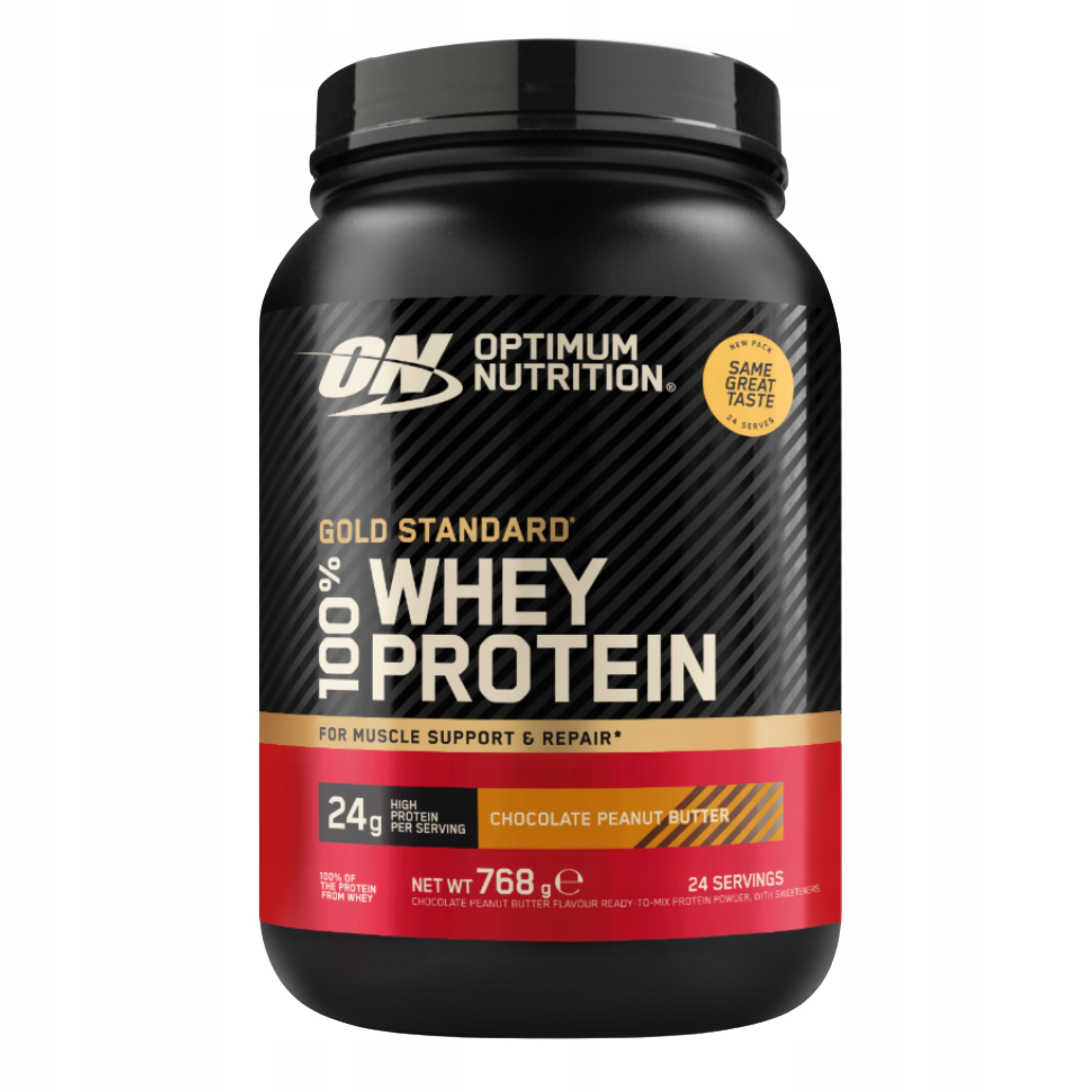 Protein Optimum Nutrition Gold Standard Whey 768 g Arašídový Krém Wpc Wpi 24
