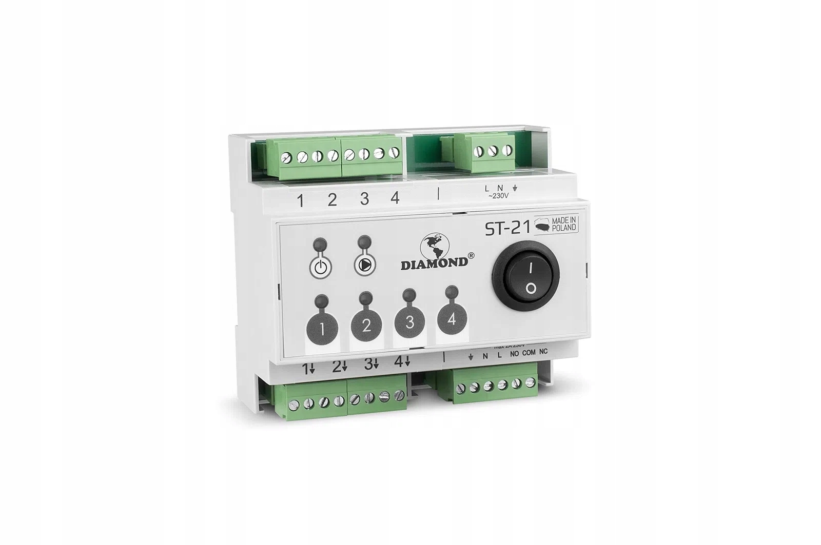 Diamond 4-zónová ovládacia lišta pohonov ST-21