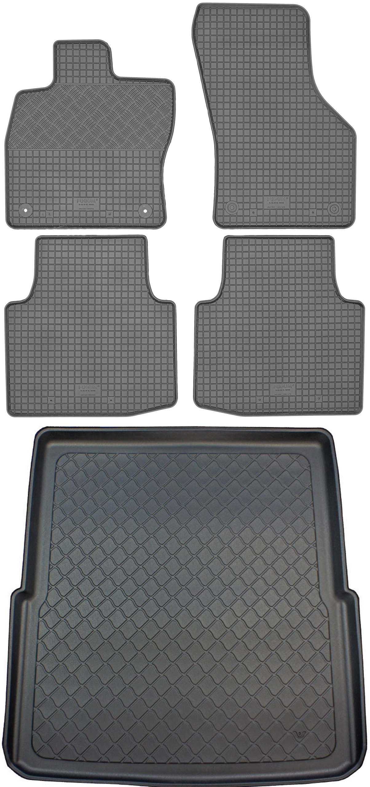 Škoda Superb III 3V Kombi 2015- Koberce rohož