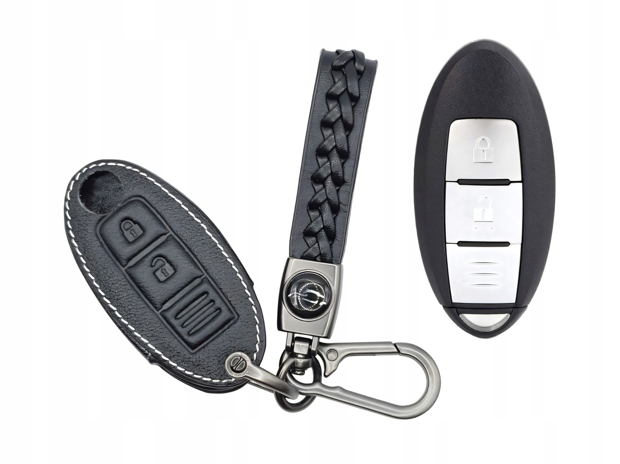 Etui Nissan Qashqai Juke Navara Townstar Micra X-Trail Pulsar Note Leaf 2p