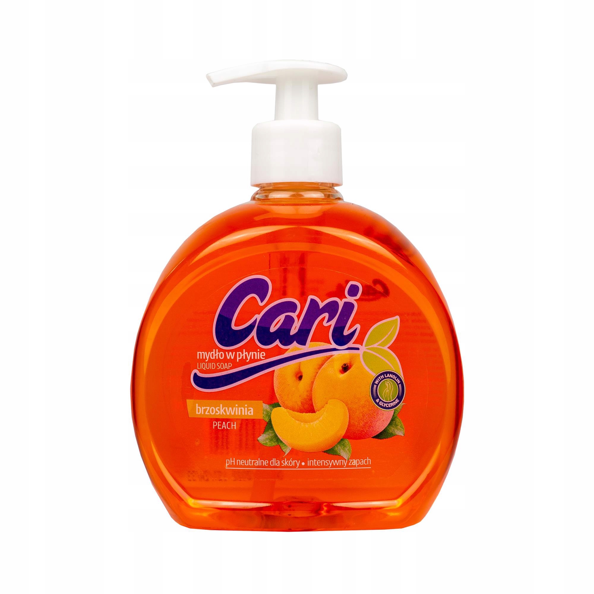 

Cari Mydło W Płynie 500ML Brzoskwinia
