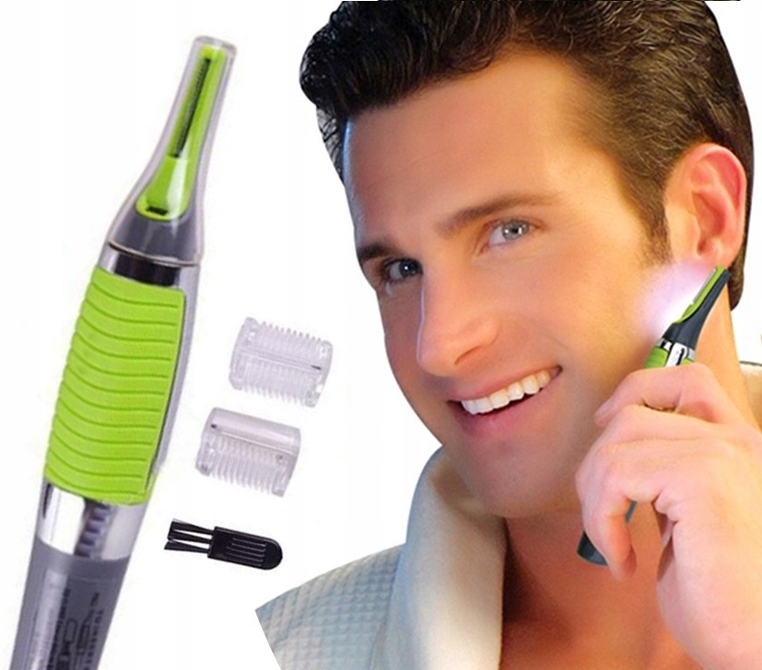 TRYMER MASZYNKA DO WŁOSÓW DO BRODY USZU NOSA BRWI Rodzaj inny