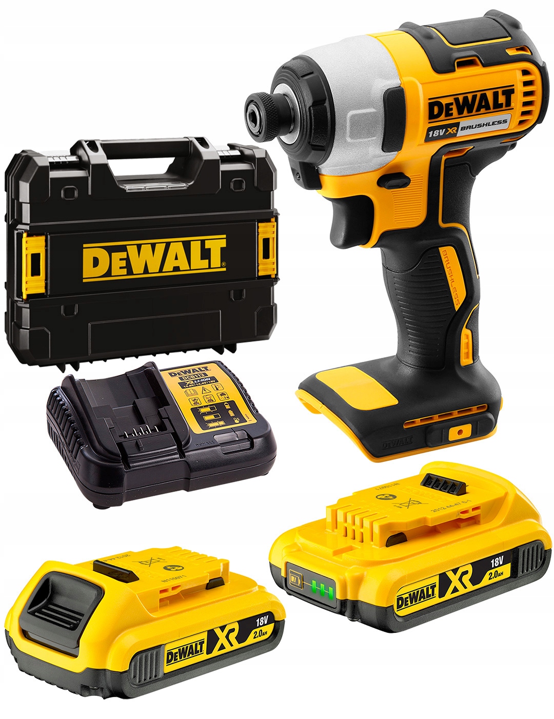Rázový uťahovák 18V 2x2Ah 170 Nm DeWALT DCF787D2