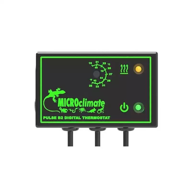 Levně Microclimate B2 Pulse – Pulzní termostat do terária (černý)
