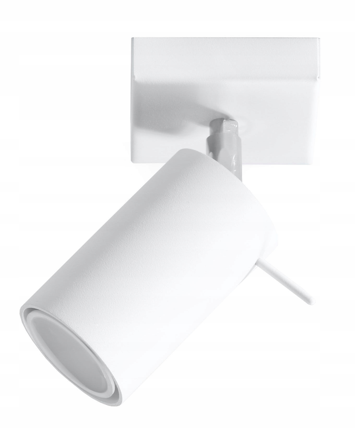 

Biały kinkiet Ring lampa ścienna okrąg koło