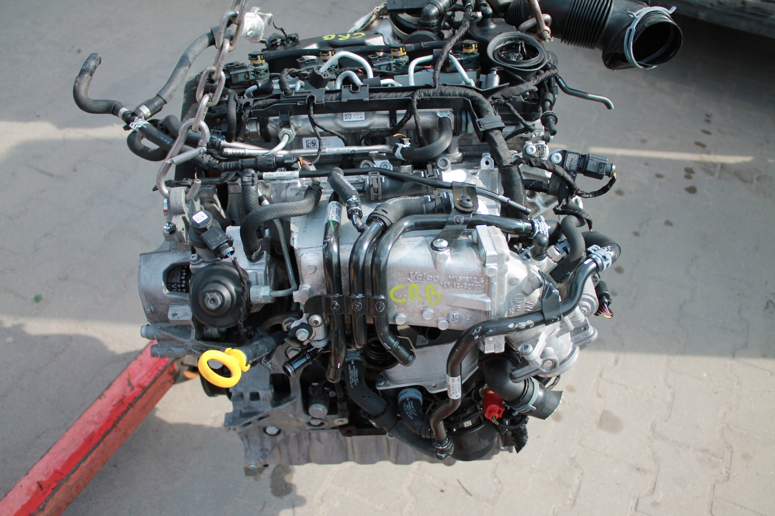 engine complete VW SKODA 2,0 TDI CRB 90 TYSKM