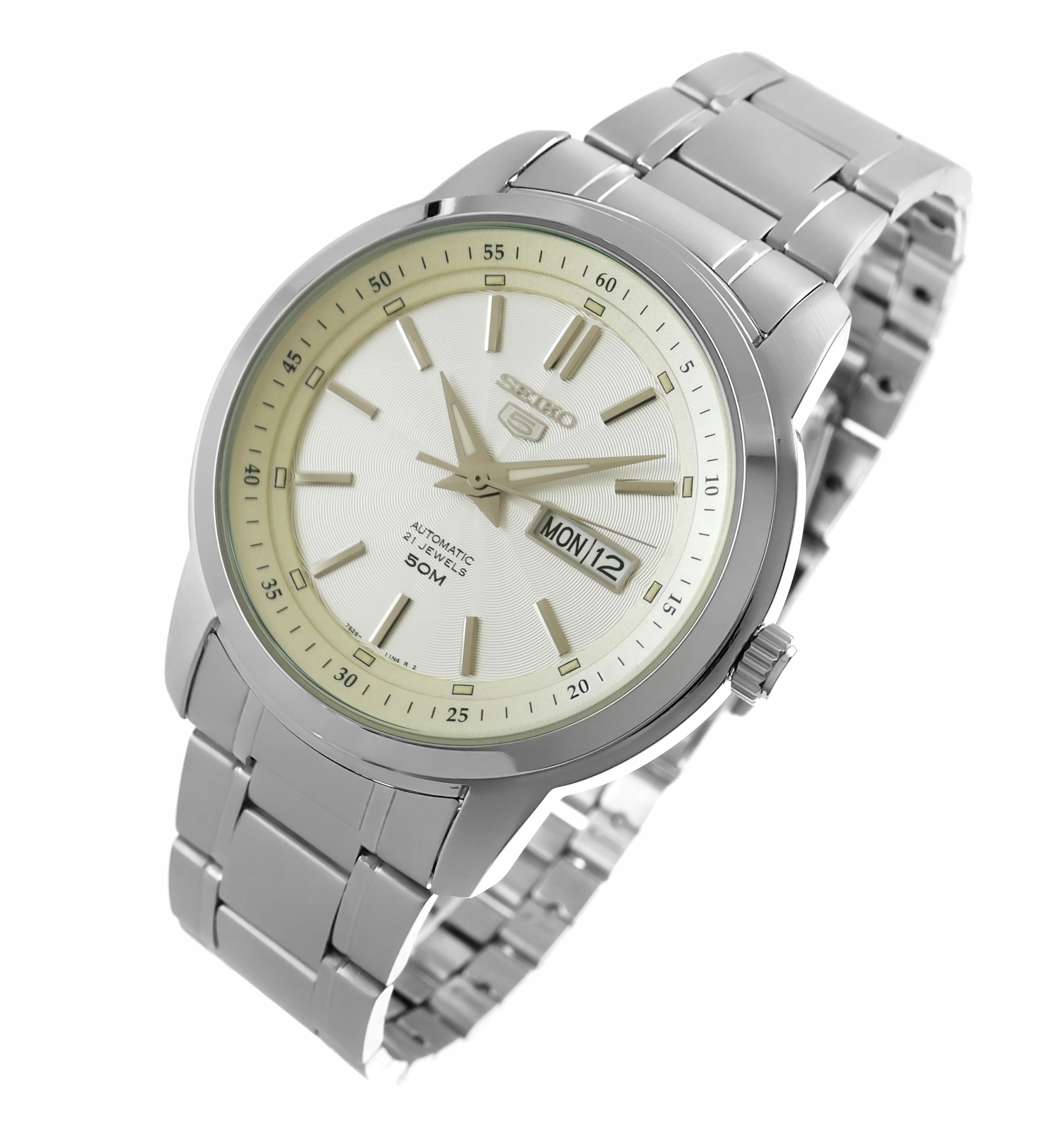 Klasické Pánské Hodinky Seiko 5 Automat Datumovka Krabička