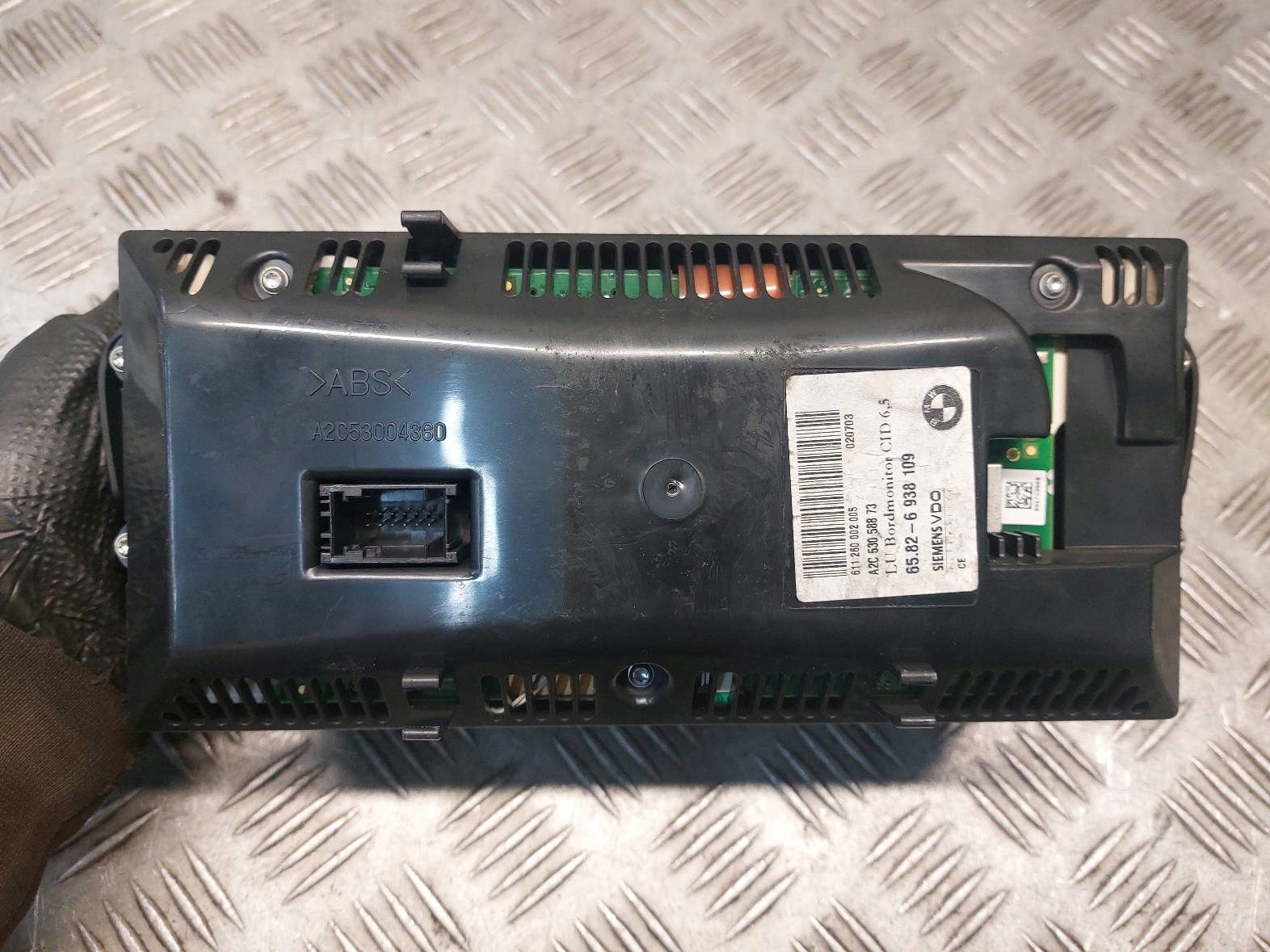 PANEL IDRIVE + display + RADIO BMW E60 520i 6940032 6934259 6938109