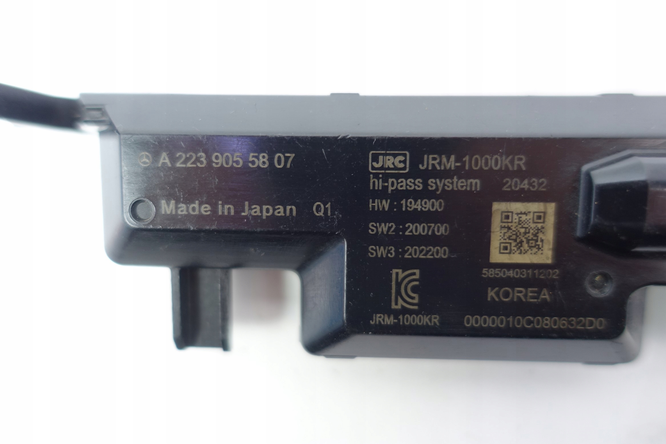 Bedienteil modul Sensor MERCEDES A2239055807