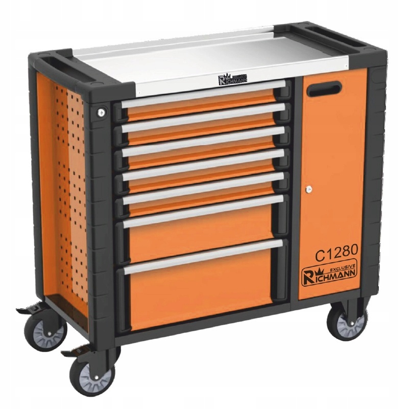 Шкаф для инструментов тележка RICHMANN C1280 + шкаф