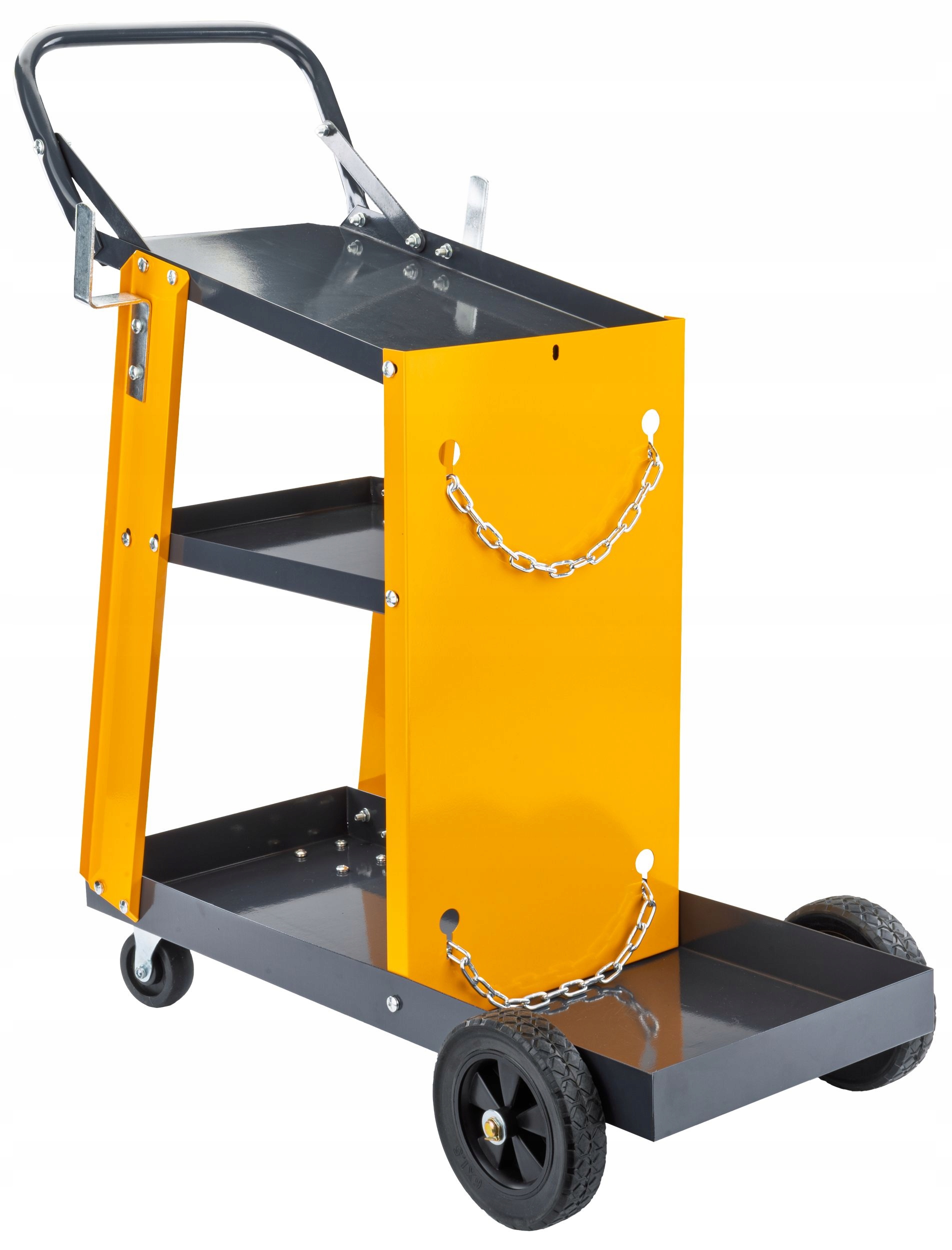 WÓZEK SPAWALNICZY DO SPAWAREK Z PÓŁKAMI STABILNY MOBILNY PÓŁKA NA BUTLĘ