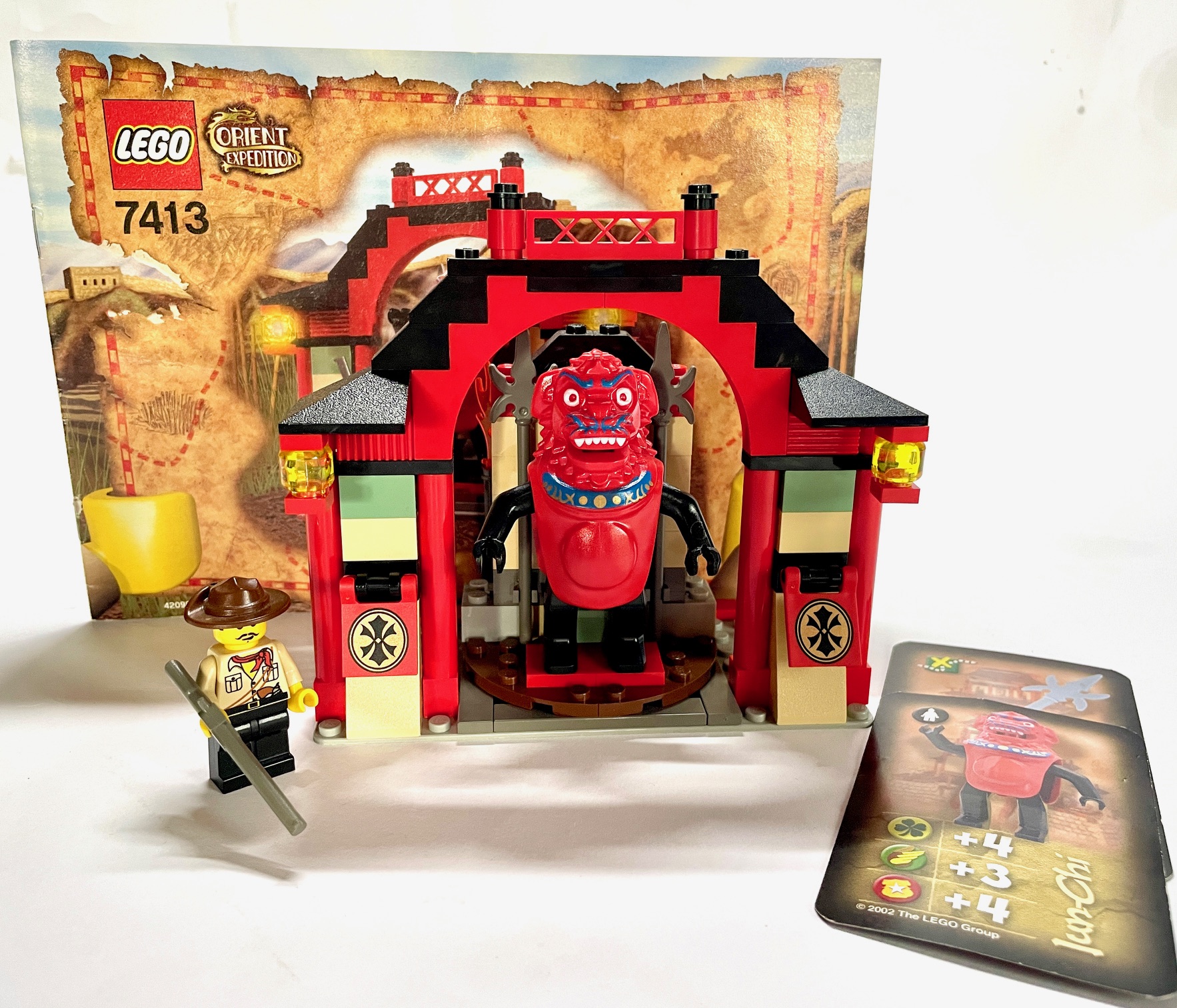 Zestaw Lego 7413 Adventures: Orient Expedition Passage of Jun-Chi +instr.