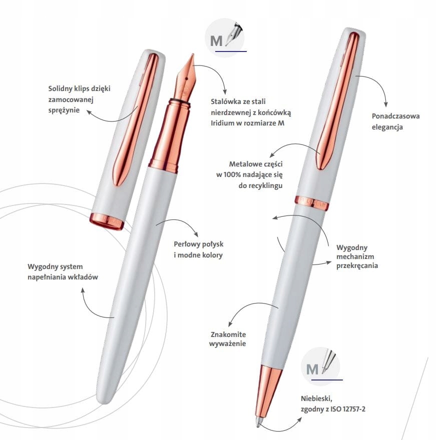 Pióro wieczne PELIKAN Jazz Noble Elegance GRAWER Stan opakowania oryginalne