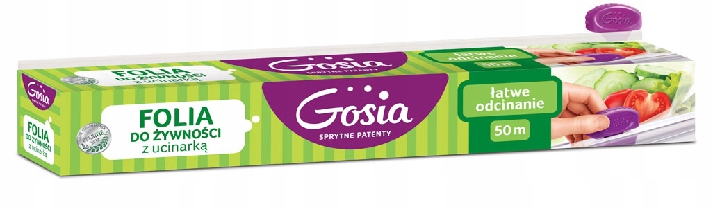 

Folia do żywności z ucinarką 50m box Gosia 1szt