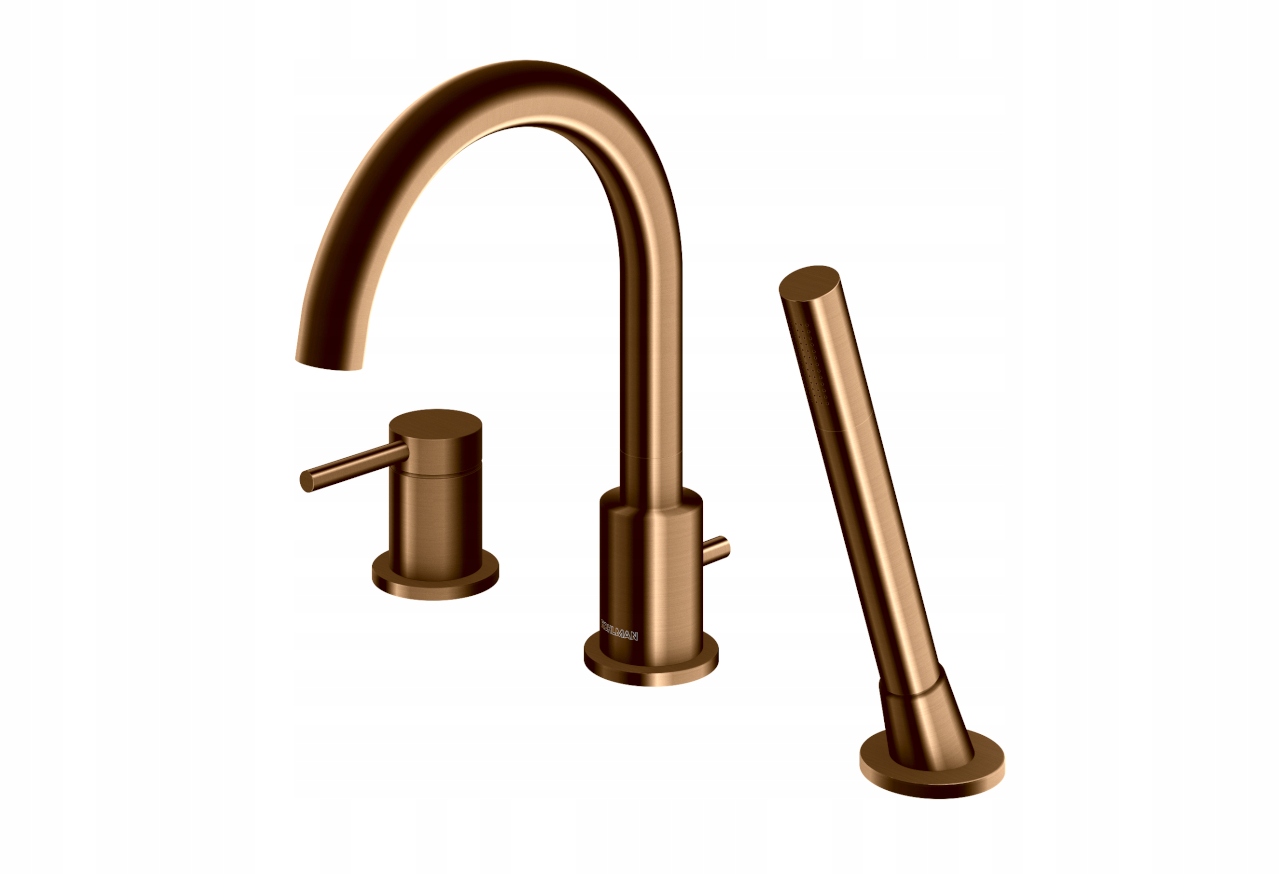 Vaňová batéria Kohlman Axel Brushed Copper medená QB241ABC