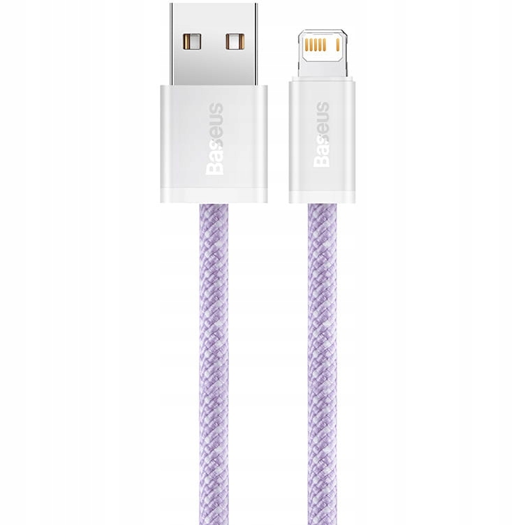 Kabel Baseus USB - Apple Lightning 2 m fioletowy