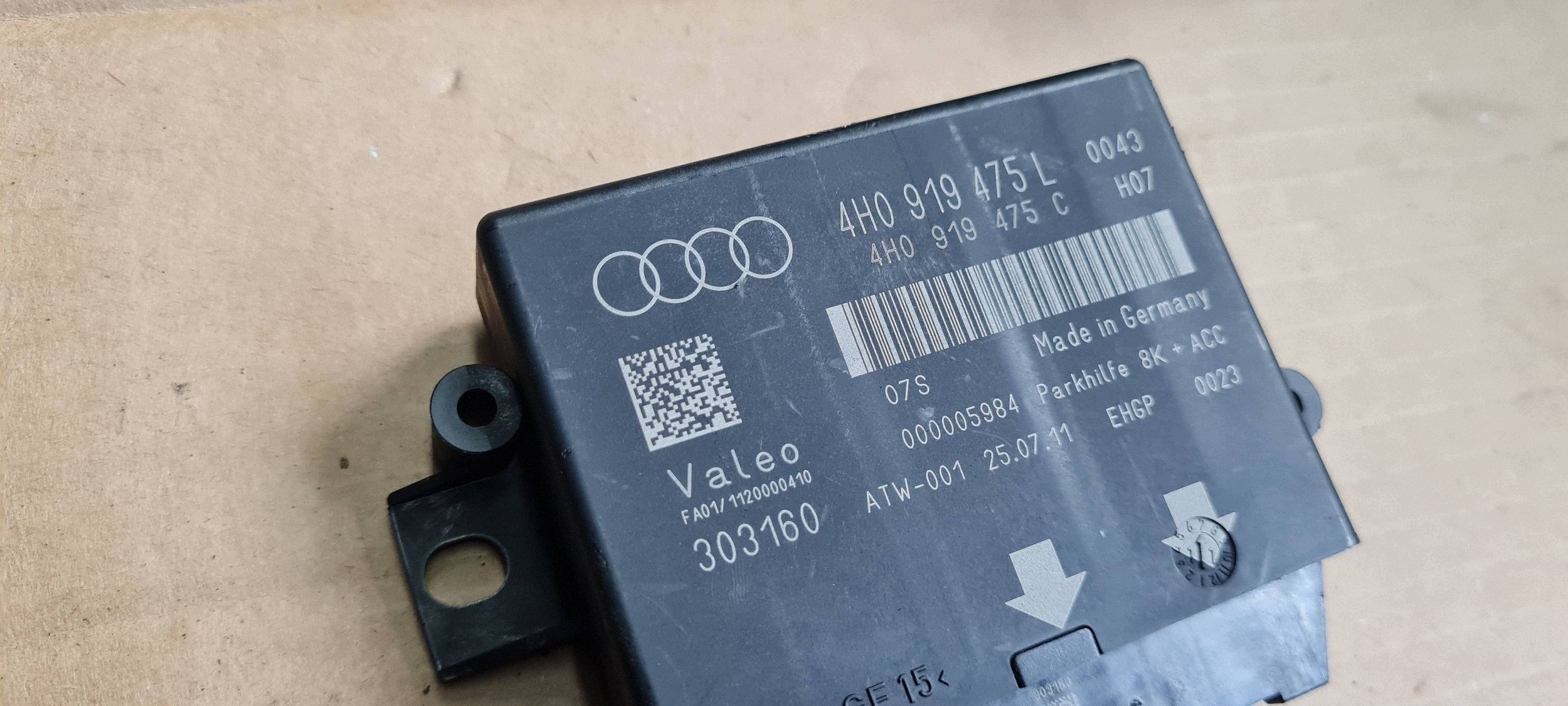 A7 4G modulo Centralina PDC parcheggio 4H0919475L A6 C7 4G