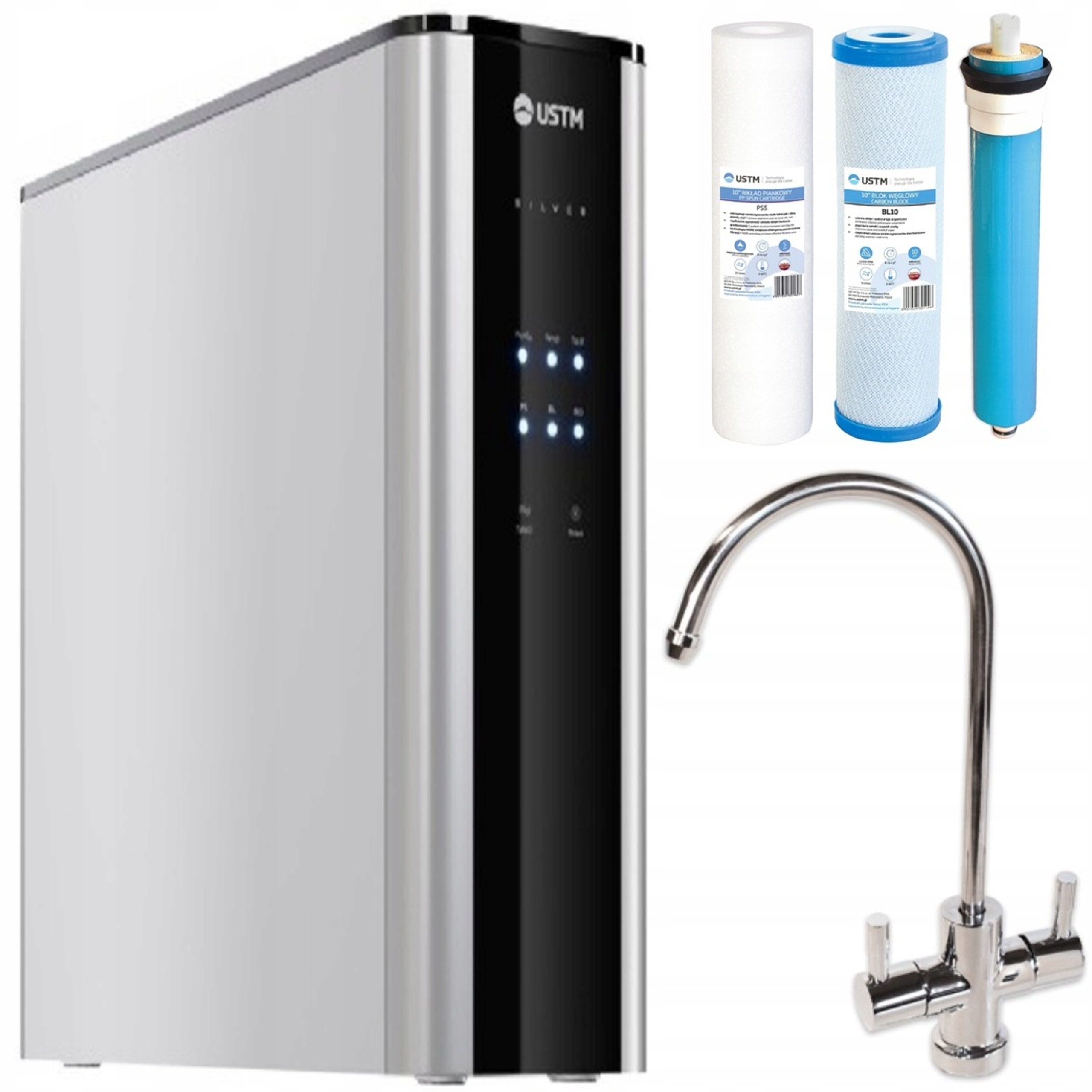 Filtr do wody osmoza Silver New Style Ustm