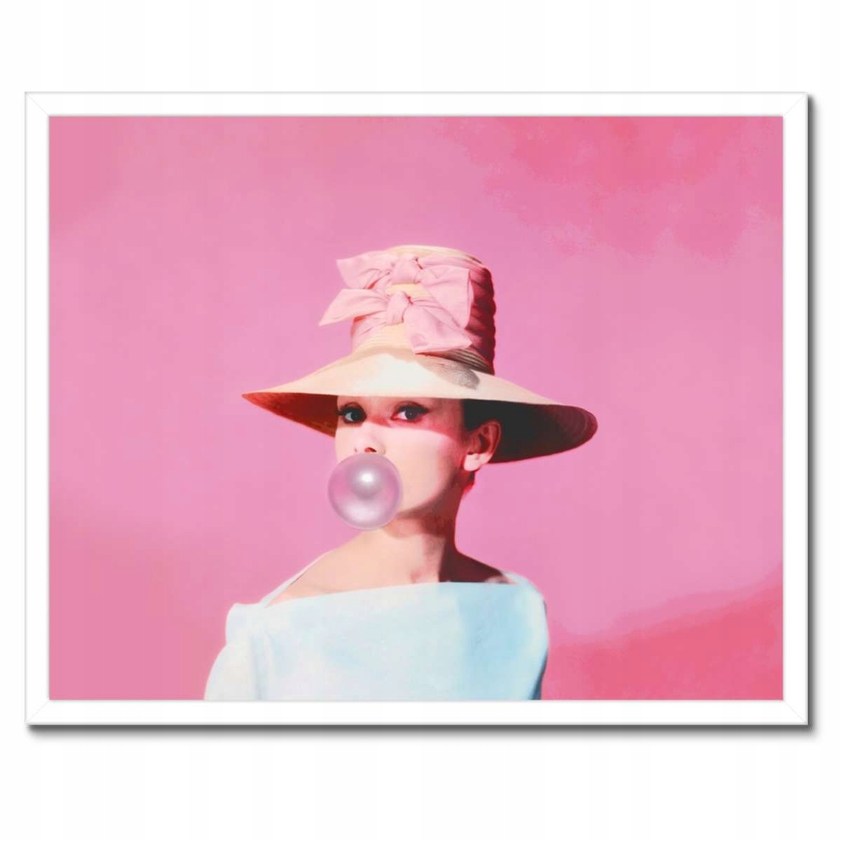 Plakáty v rámu 50x40 Audrey Hepburnová Balonovka