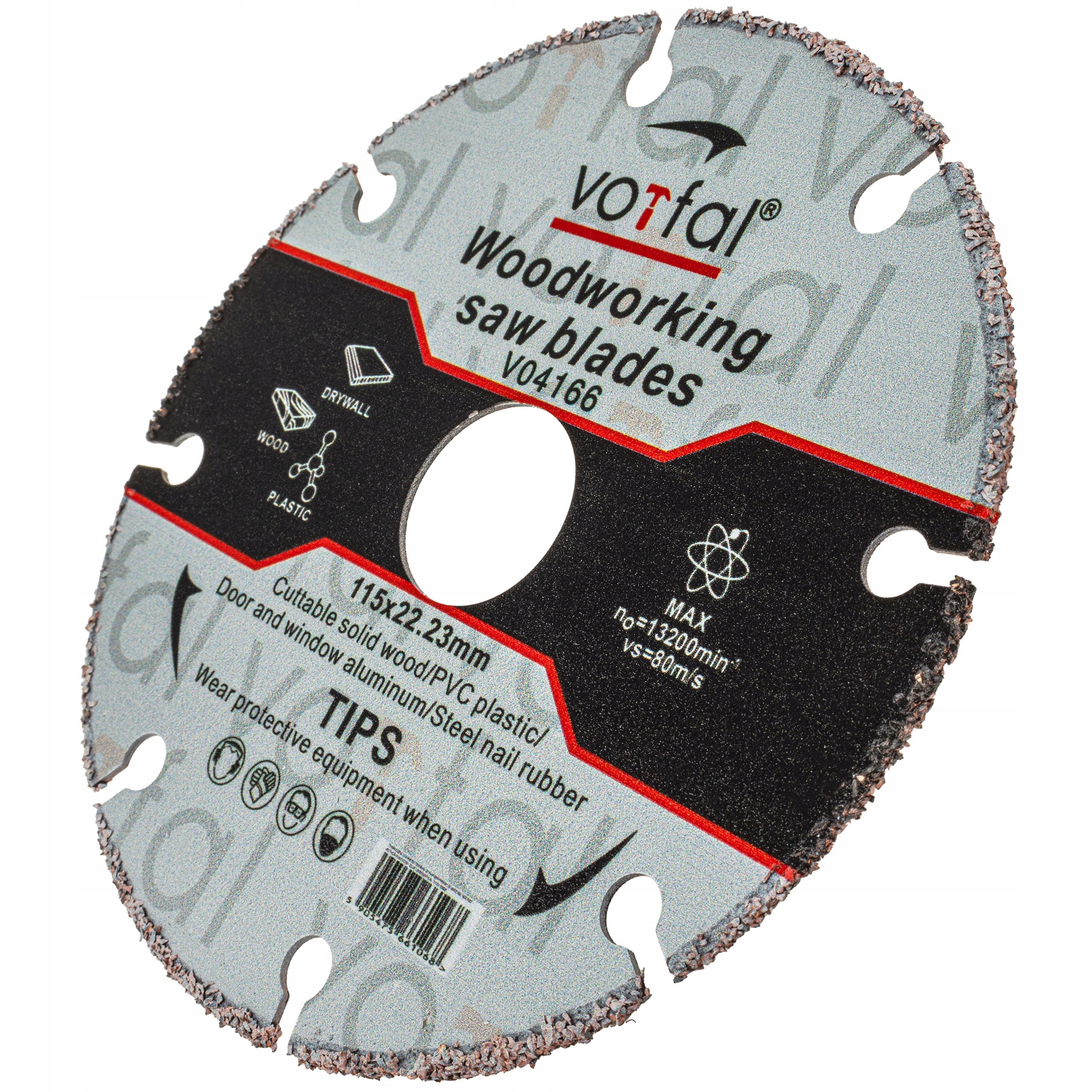 TARCZA DIAENTOWA Z NASYPEM Z WĘGLIKÓW SPIEKANYCH DO DREWNA 115 MM