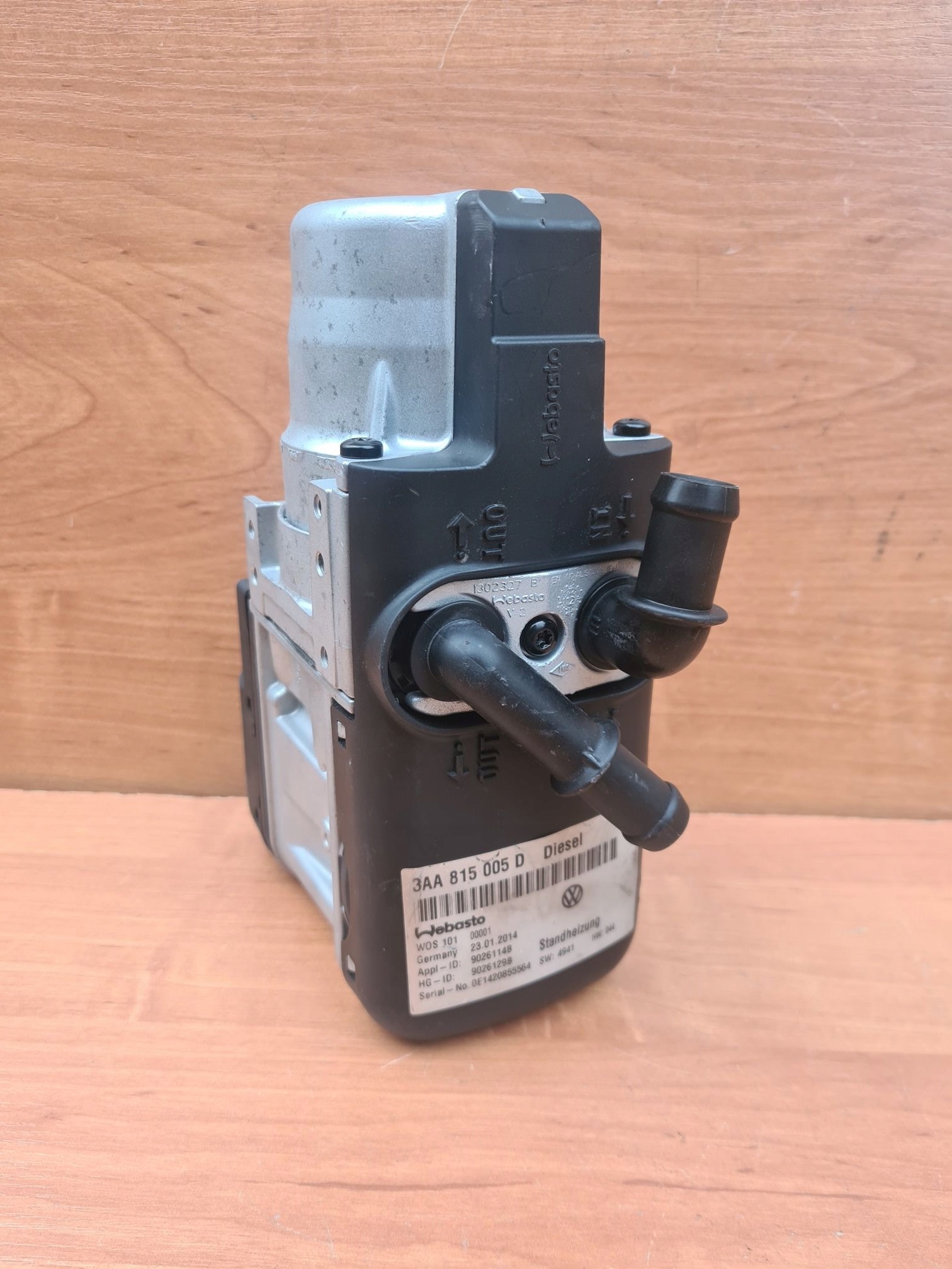 Webasto VW Passat B7 3AA815005D TT Vevo Diesel Numer katalogowy części 3AA815005D