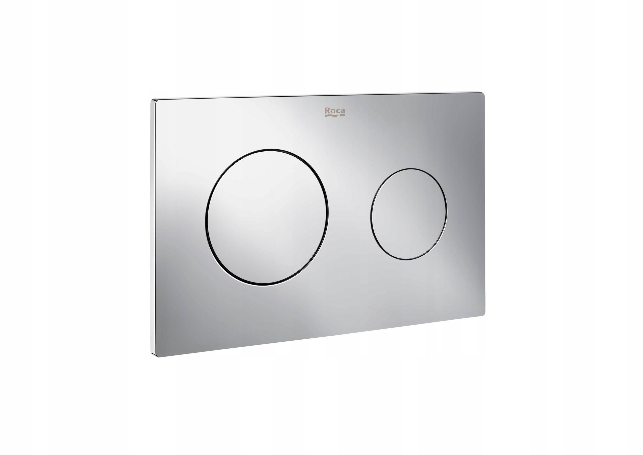 Tlačítko dvojité chrom Roca PL10 Duplo One