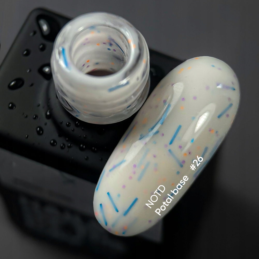 Baza hybrydowa NAILSOFTHEDAY Potal base 26, 10 ml Marka inna marka