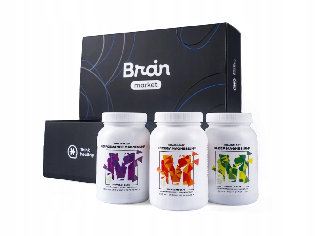 BrainMax Vánoční sada Trio Magnesium
