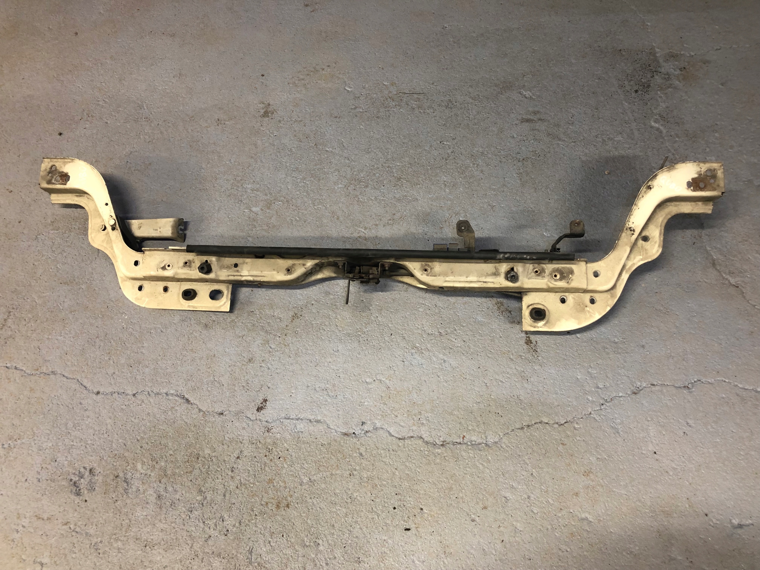FIAT QUBO pillar sider tension belt upper front
