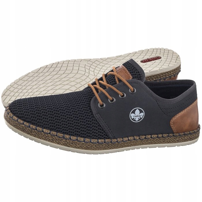 Pánské polobotky Rieker modré, velikost B5249-14