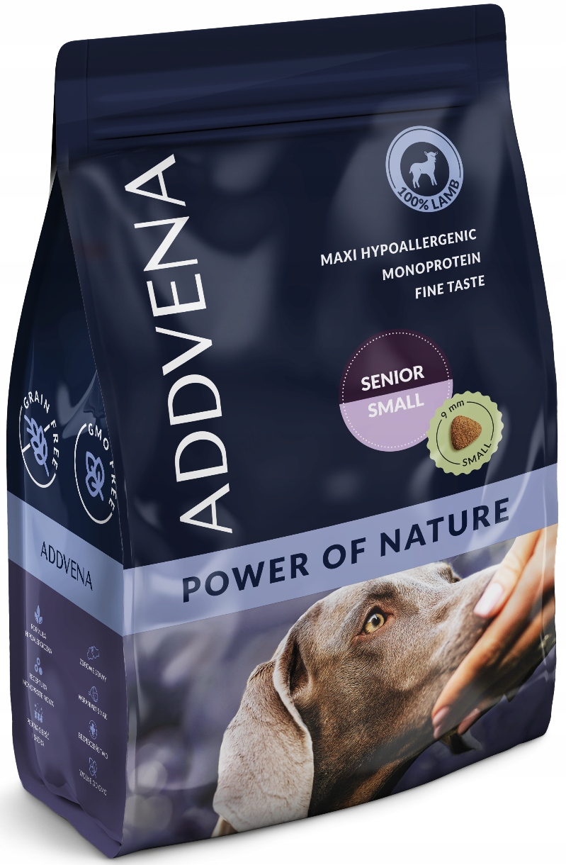 Addvena Dog Power of Nature Senior Small 2,5kg