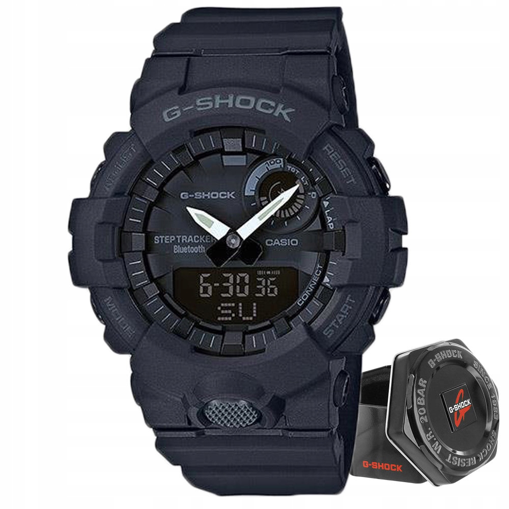 

Zegarek Casio G-Shock GBA-800-1A Bluetooth Kroki