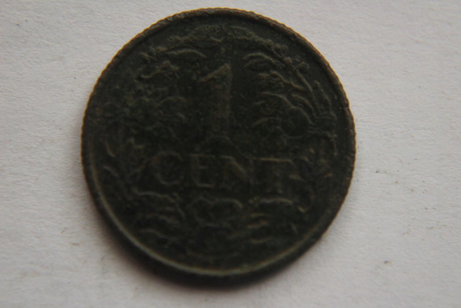 1 CENT 1939 R. HOLANDIA BRĄZ - D59