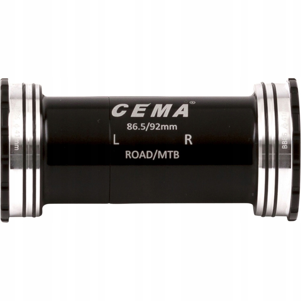 Cema BB86 BB92 Interlock keramický suport Campa Ut 25 mm černý