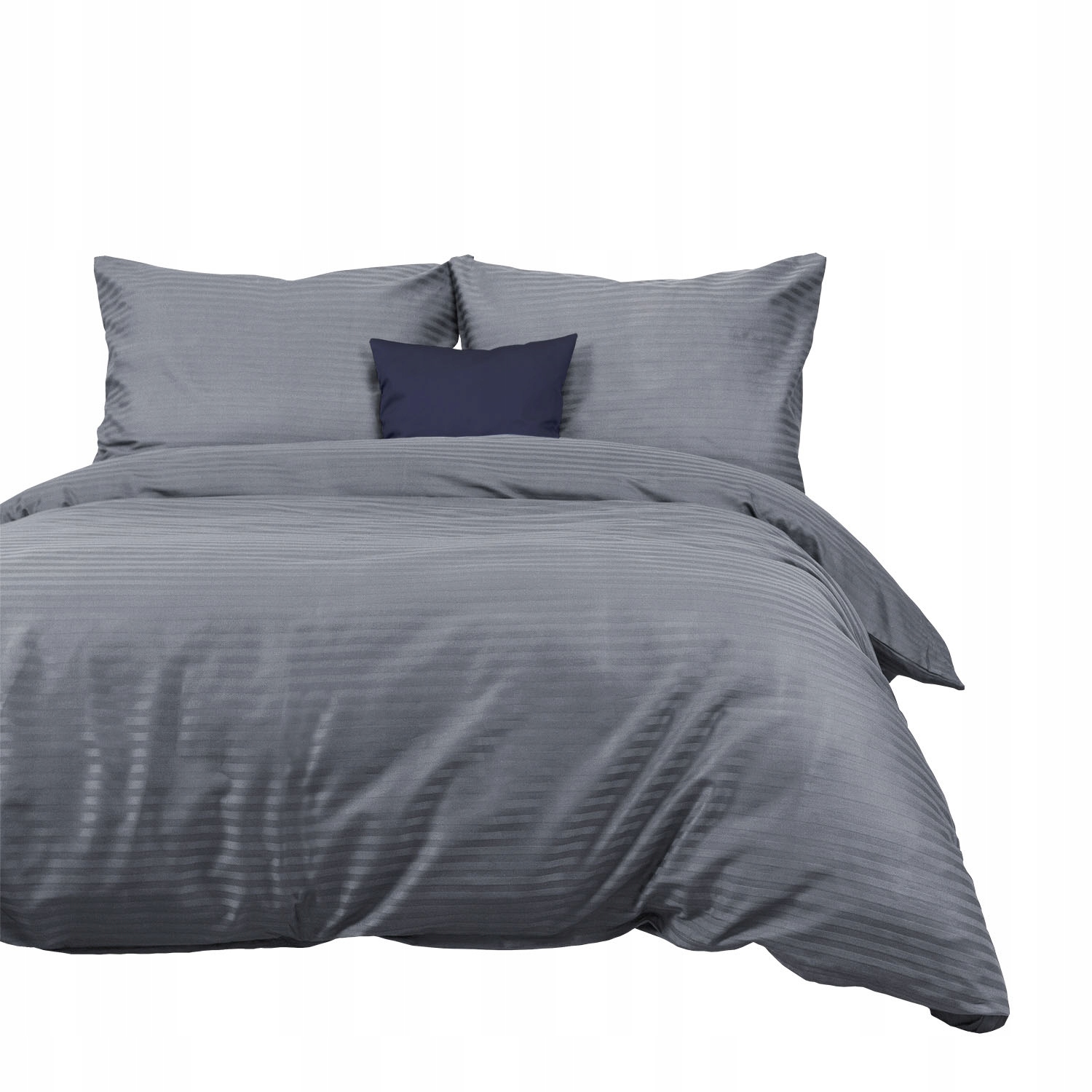 Polské Povlečení Satén Bavlněné pruhy 200x220+2x 70x80