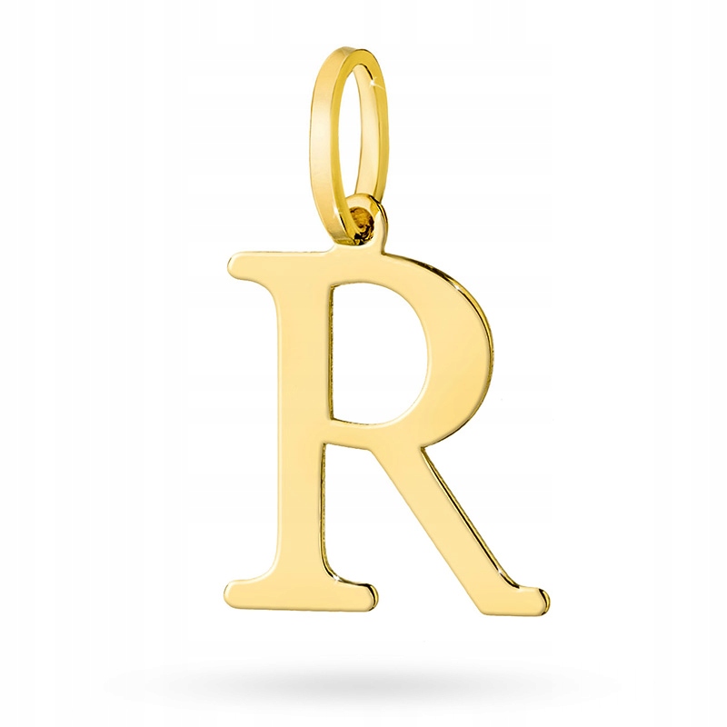 

Złota Zawieszka Wisiorek Literka R pr. 585 14k