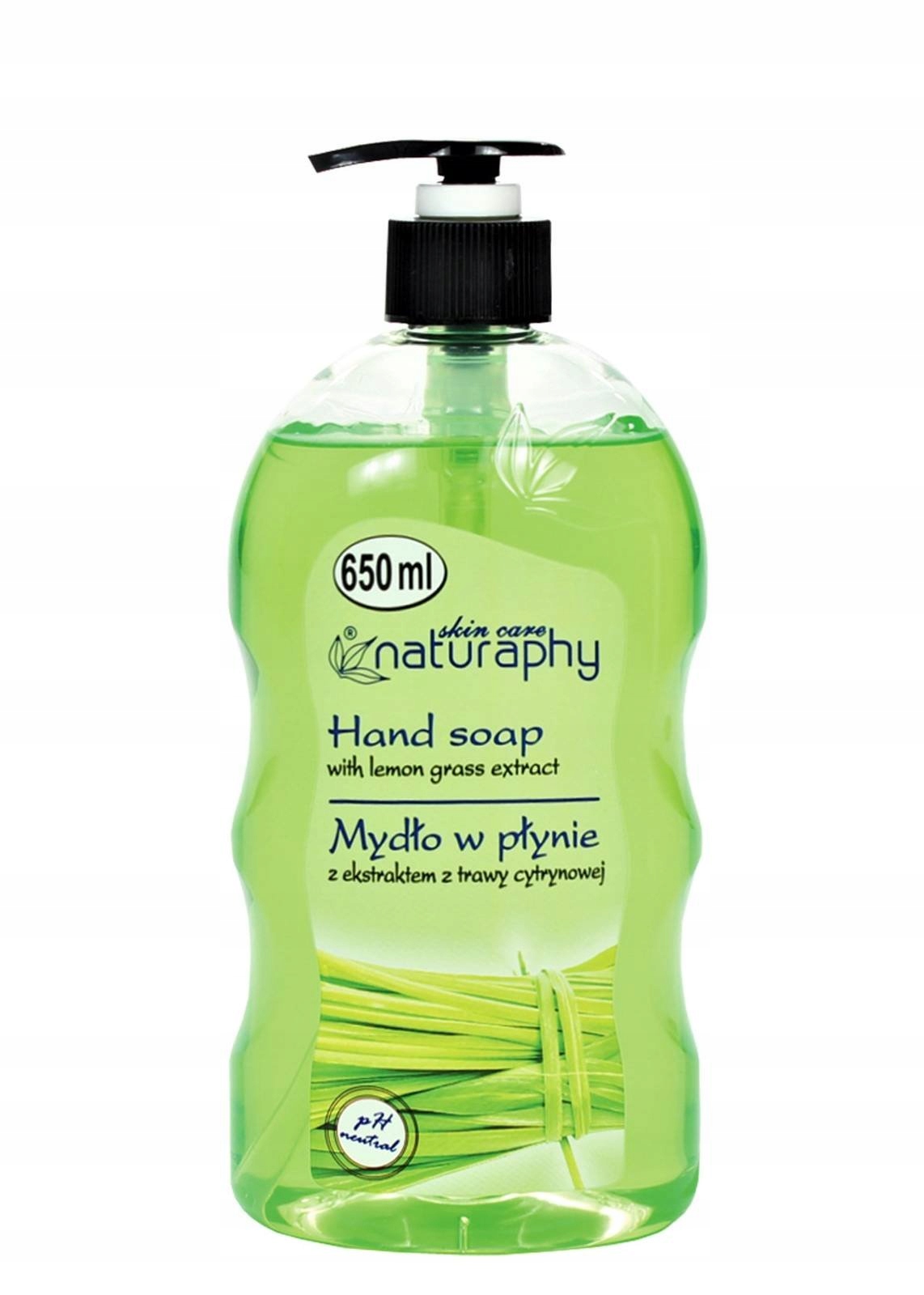 

Mydło w płynie z ekstraktem z trawy cytrynow.650ml