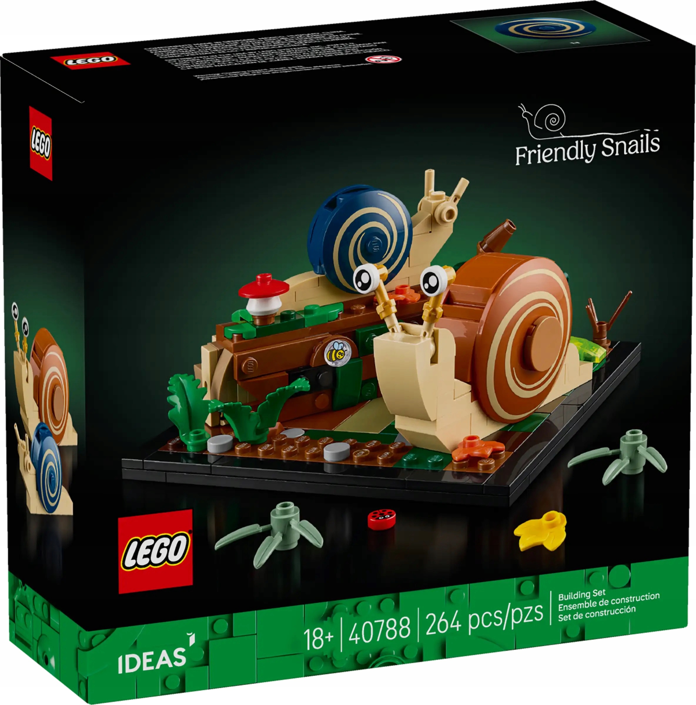 Lego 40788 Přátelští slimáci Ideas Limitovaná edice Friendly Snails