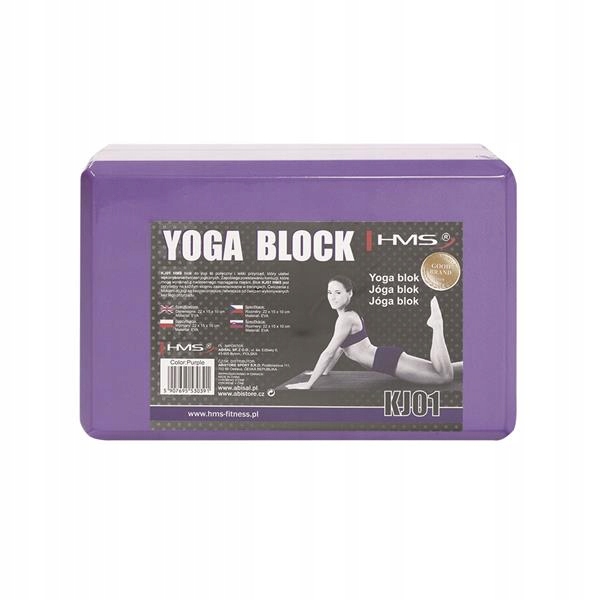 

Kostka do jogi blok do ćwiczeń klocek yoga fitness
