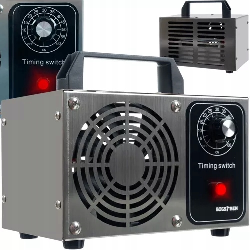 Generator Ozonu Ozonator Oczyszczacz Mocny Czasomierz 60 min do Powietrza